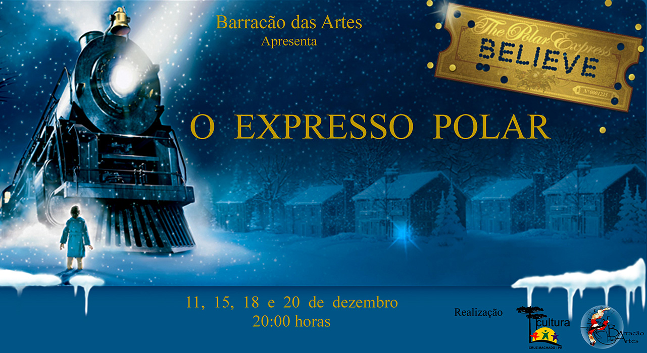 Capa Site Barracão das Artes promove espetáculo “O Expresso Polar”