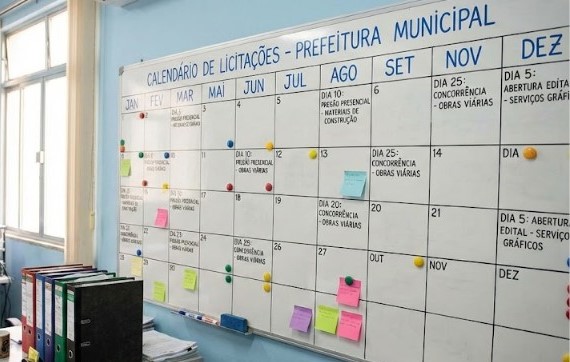 Calendário de Licitações
